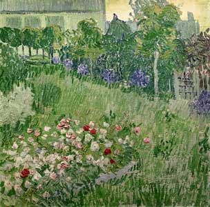 Jardin de Daubigny de Van Gogh tableau