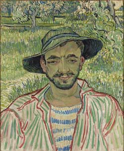 Le jardinier de V. van Gogh tableau